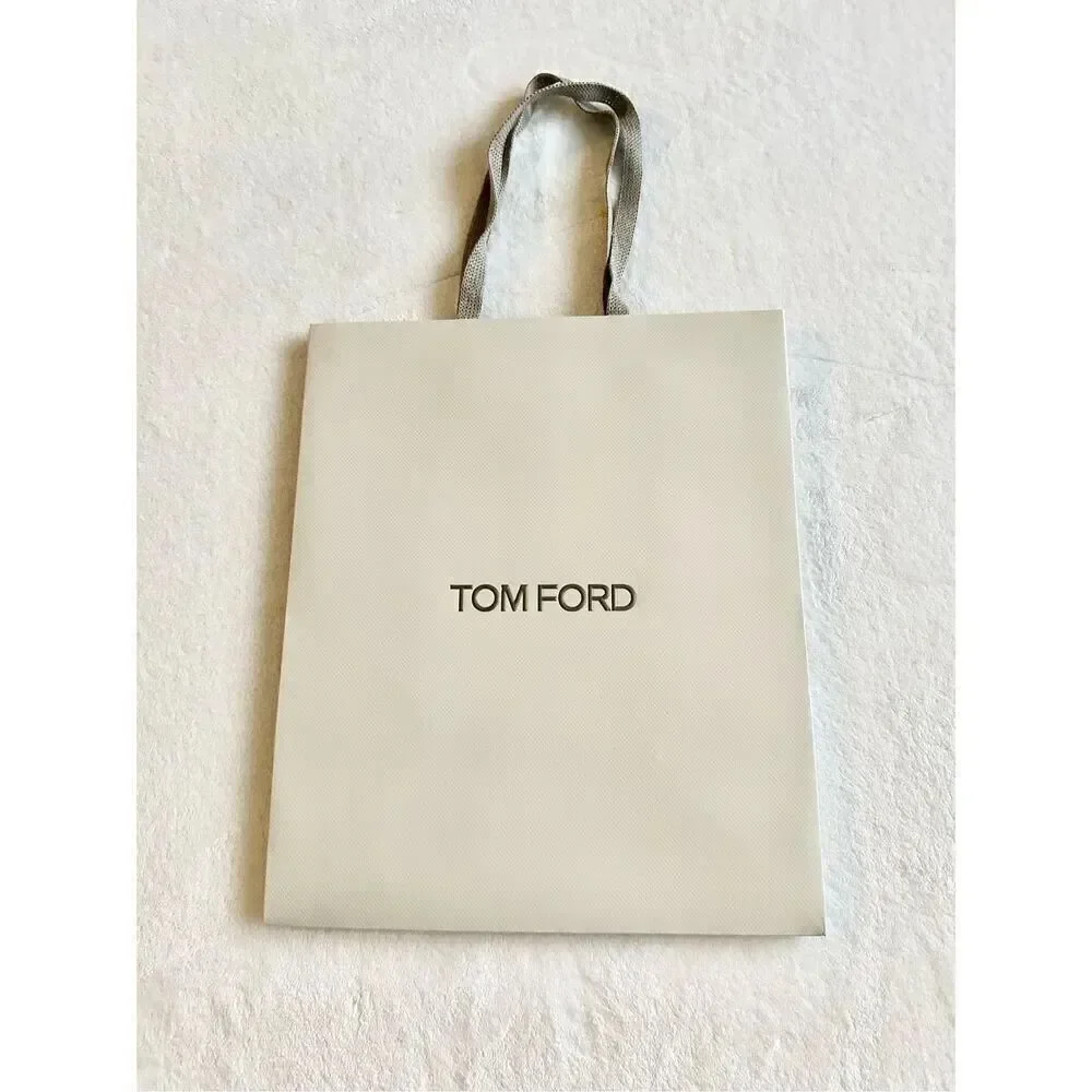 Tom Ford light gray gift bag